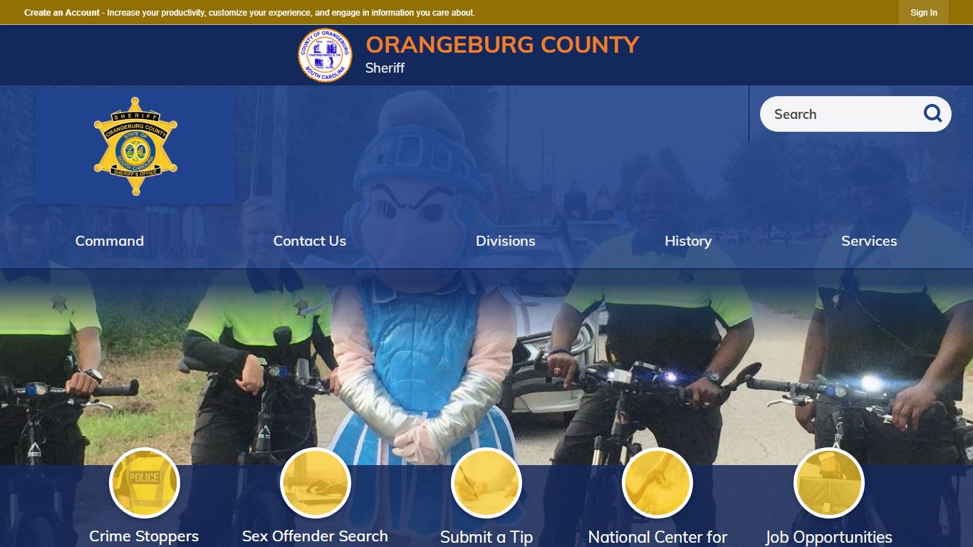Sheriff's Office | Orangeburg County, SC